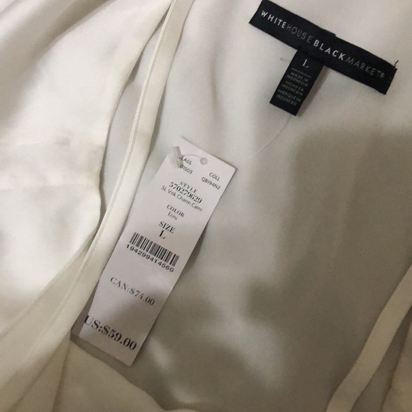 WHBM Satin Camisole - Picture 3 of 4